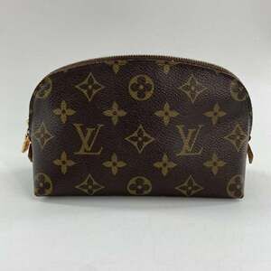LOUIS VUITTON Authentic Brown Monogram Pochette Mini Bag